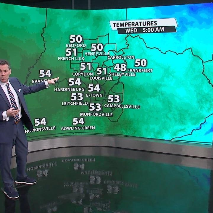 Jude Redfield's Early Wednesday Morning Forecast